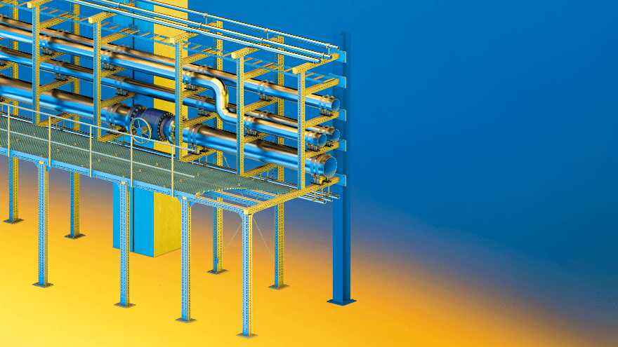 Estructuras metálicas siFramo para industria